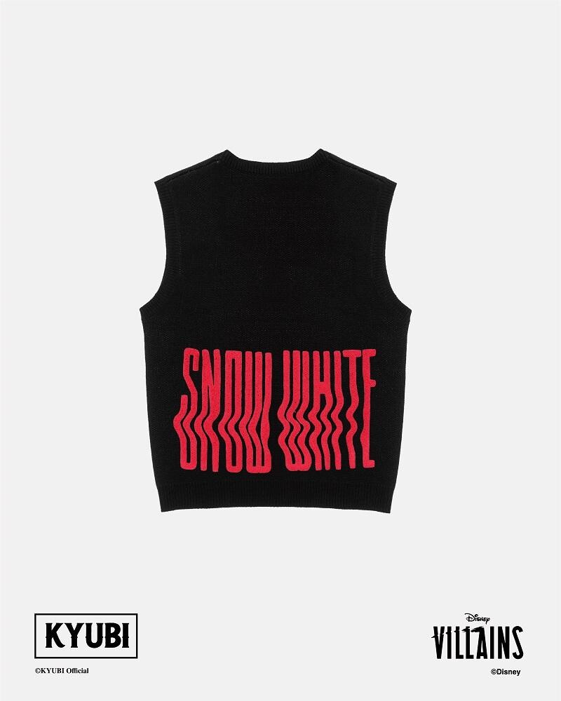 「KYUBI」Snow White the Name in Mirror Knitted Vest HK$620